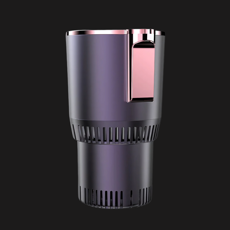 Smart 2-in-1 Car Cup Holder — Heat or Chill in Minutes