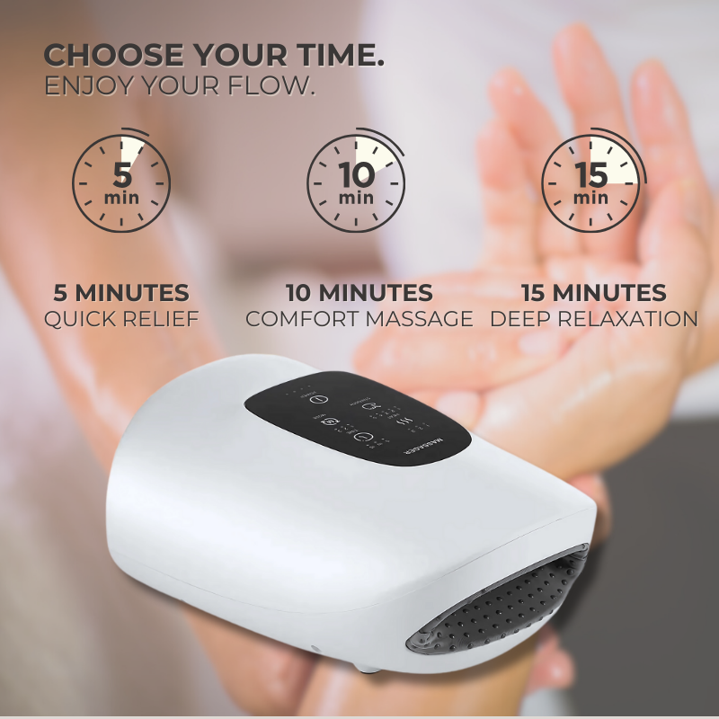 Cordless Hand Massager – Gentle Compression & Heat for Daily Comfort