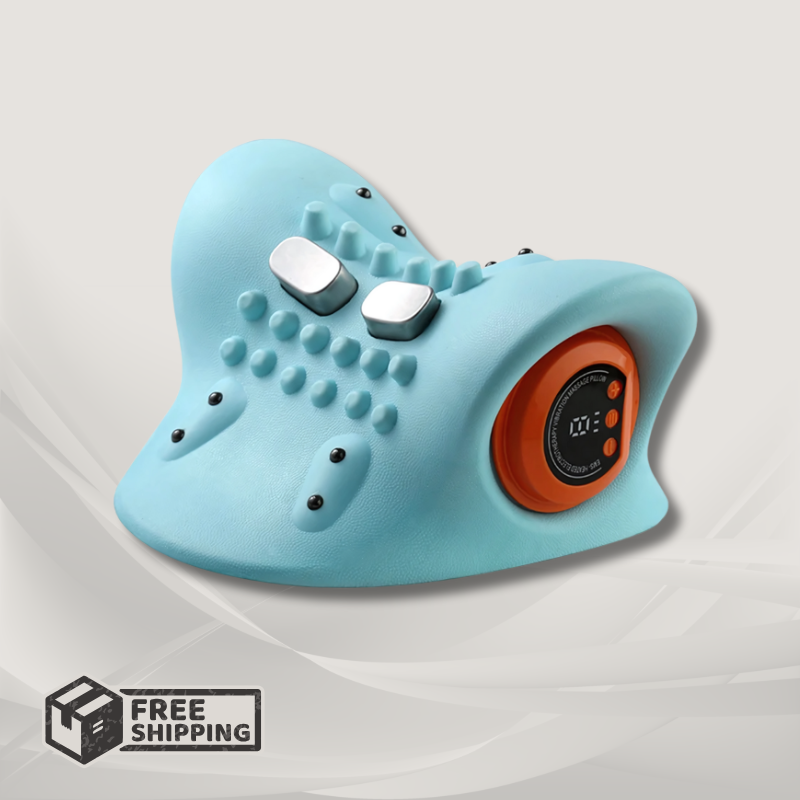 Smart Neck Massager Pillow – Melt Stress & Recharge Anywhere