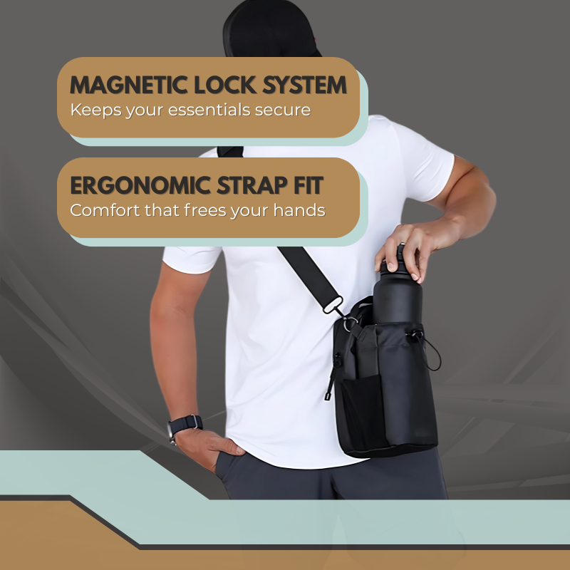 Magnetic Gym Bag – Lightweight & Secure Storage,
