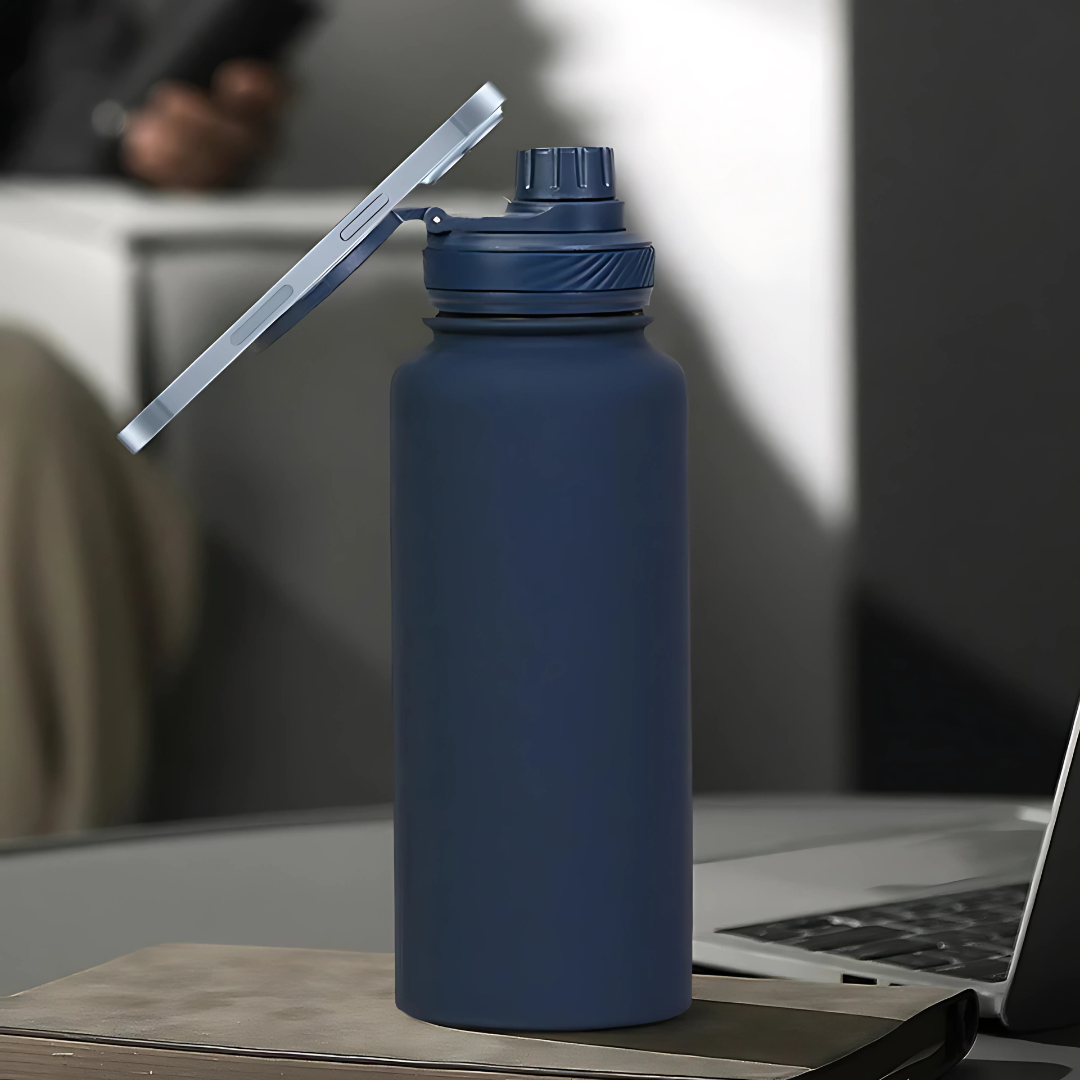Influence Stainless Steel Bottle 34 oz / 1L – Hydrate. Hold. Hustle.