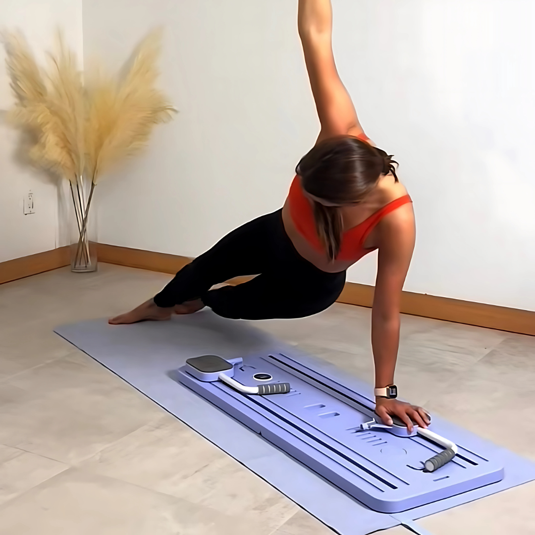 Multi-Functional Pilates Reformer and Ab Board Set