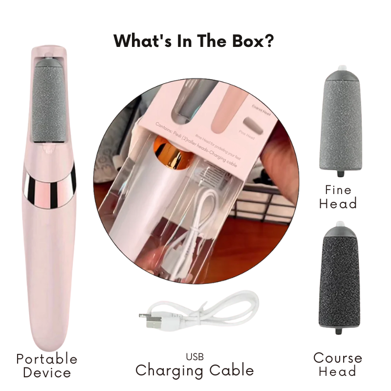SilkSole™ Electric Foot Grinder & Peeling System