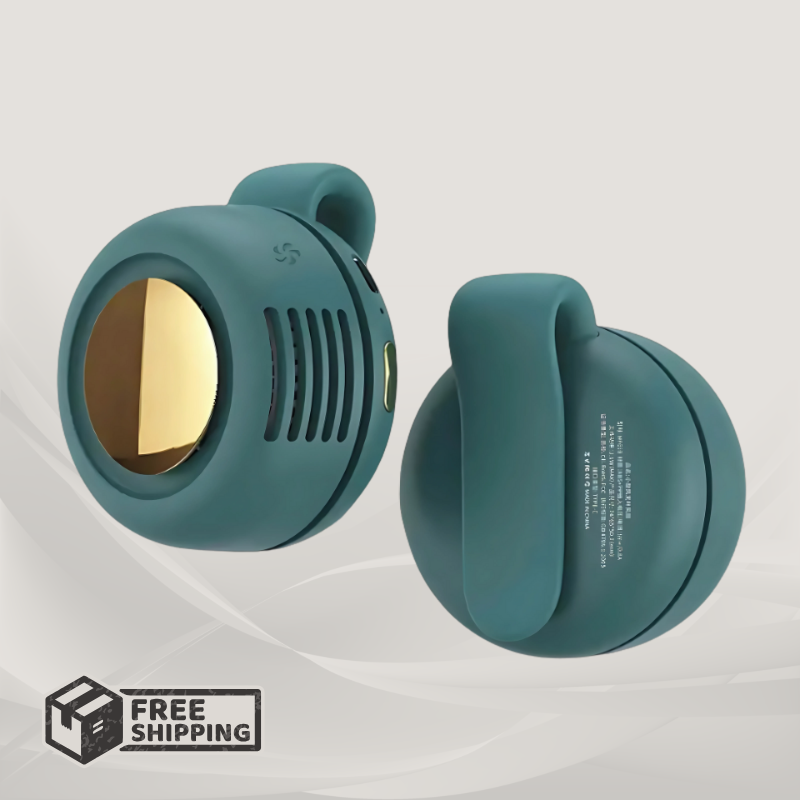 Bladeless Mini Clip Fan – Stay Cool. Anywhere. Anytime.