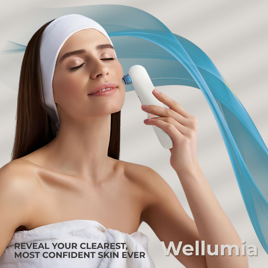 DeepClean Pore Cleaner – Hot & Cold Blackhead Remover with LED Light Therapy