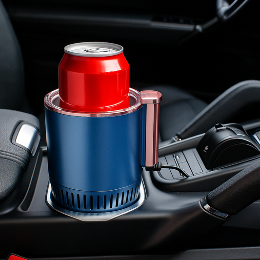 Smart 2-in-1 Car Cup Holder — Heat or Chill in Minutes