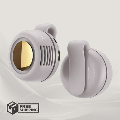 Bladeless Mini Clip Fan – Stay Cool. Anywhere. Anytime.